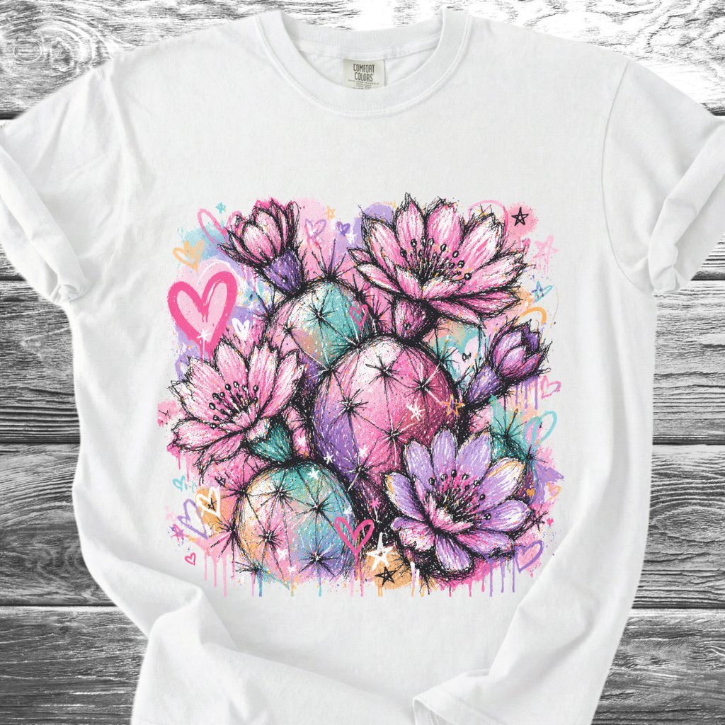 Cactus Colorburst TShirt