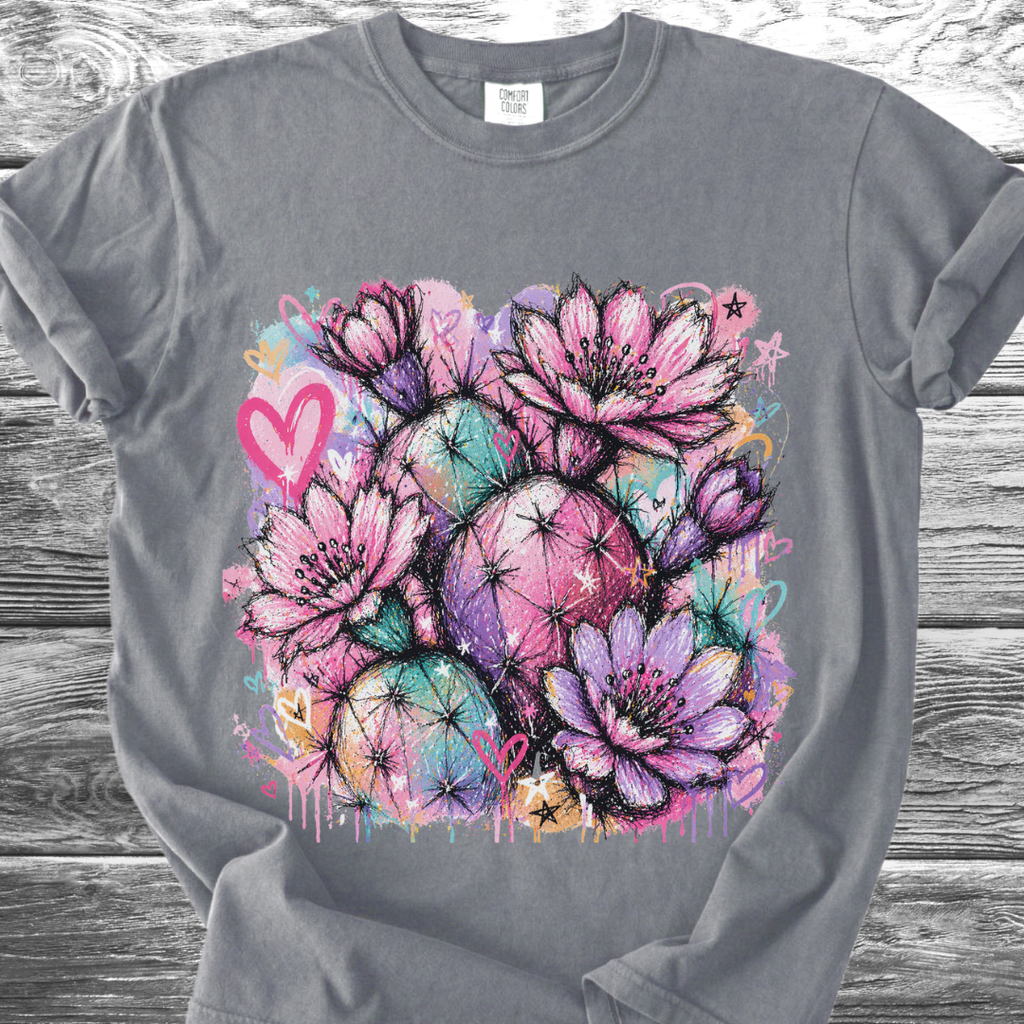 Cactus Colorburst TShirt
