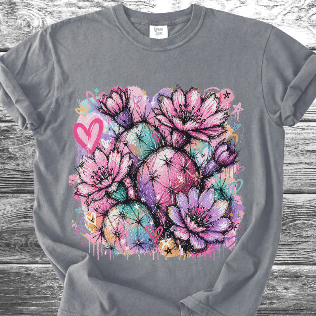 Cactus Colorburst TShirt