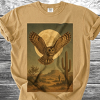 Desert Owl & Full Moon TShirt