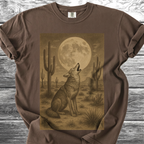 Desert Coyote & Full Moon TShirt