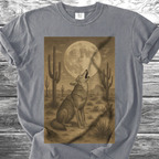 Desert Coyote & Full Moon TShirt