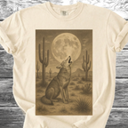 Desert Coyote & Full Moon TShirt