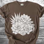 Fine Pencil Succulents TShirt