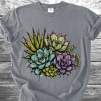 Graffiti Succulents TShirt