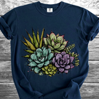 Graffiti Succulents TShirt