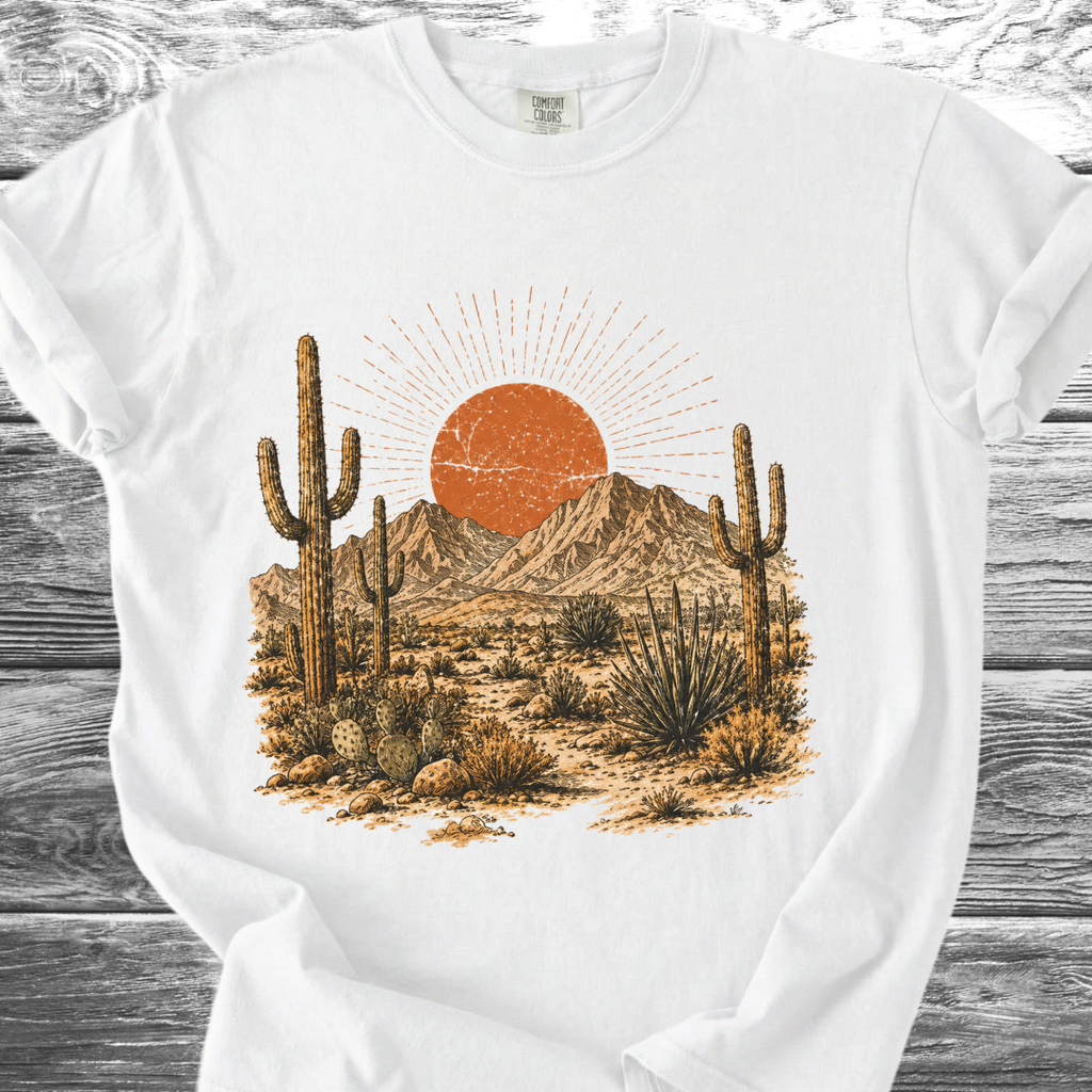 Desert Sunset View TShirt