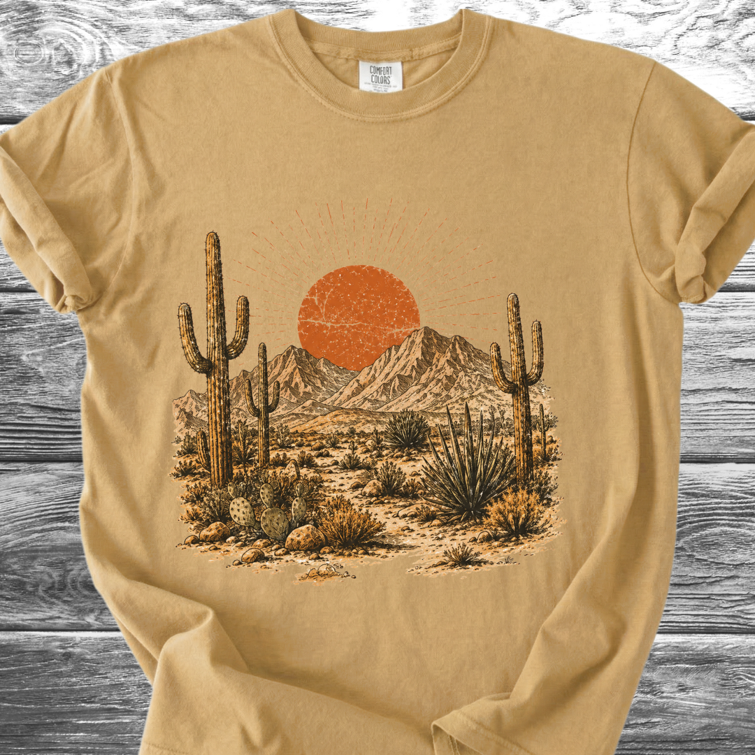Desert Sunset View TShirt