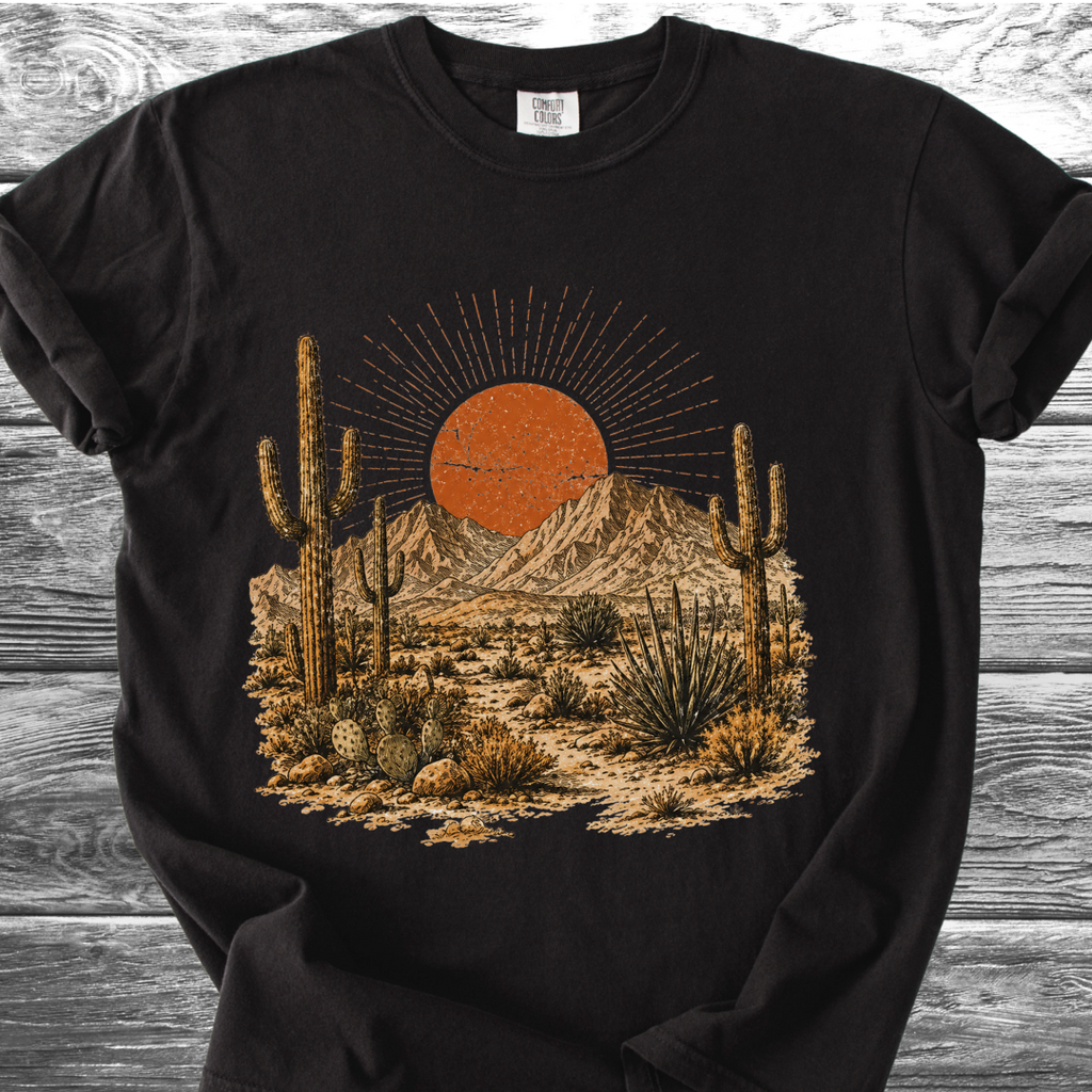 Desert Sunset View TShirt