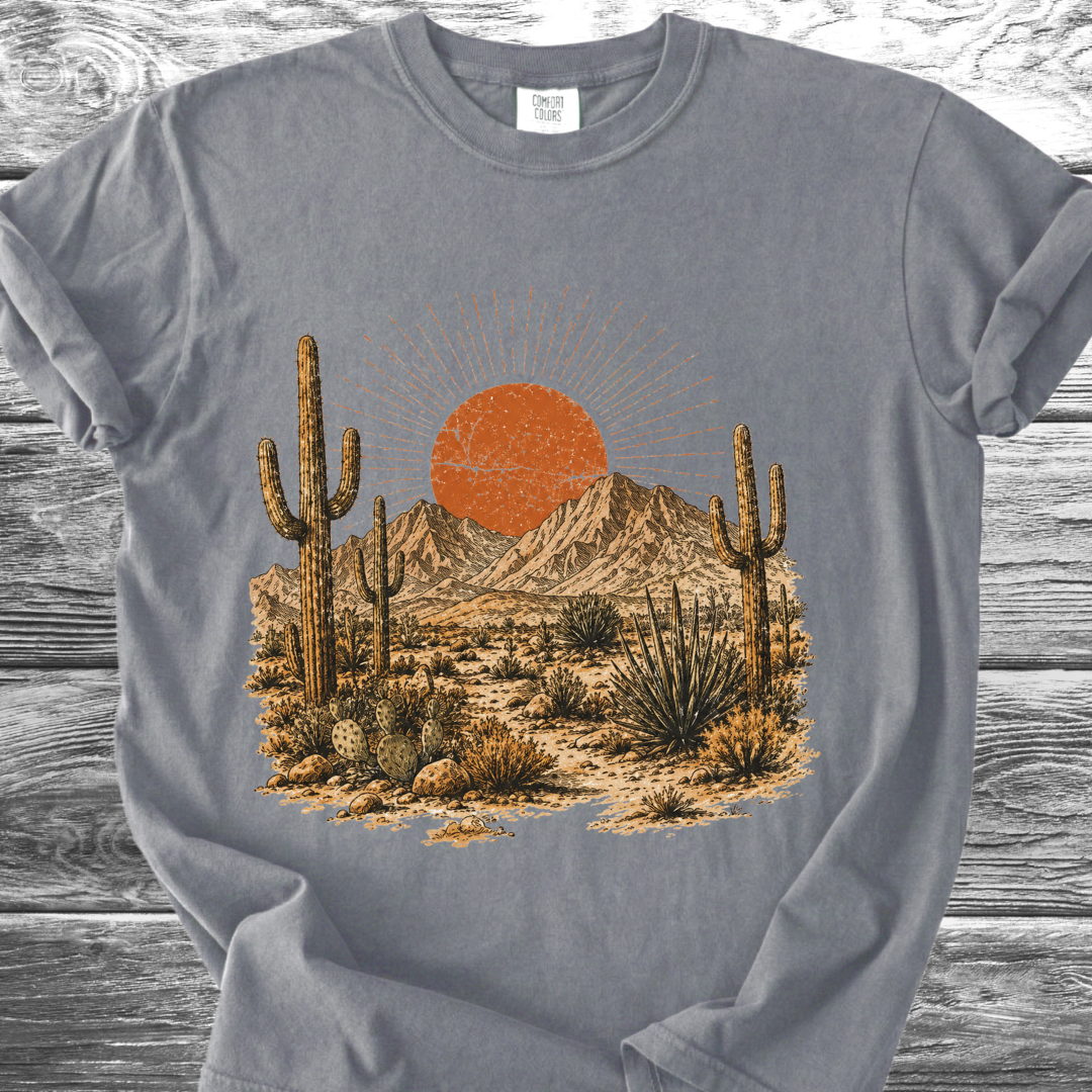 Desert Sunset View TShirt
