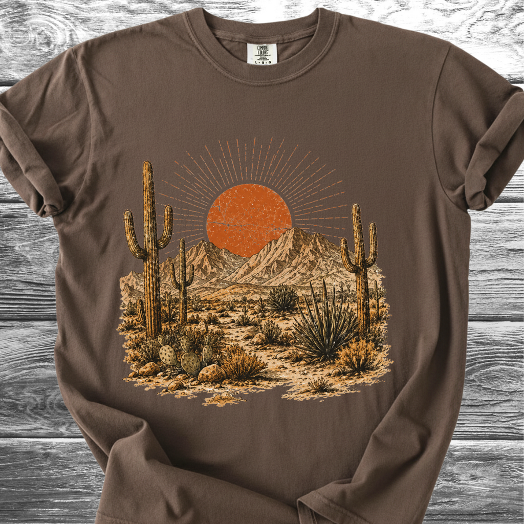 Desert Sunset View TShirt