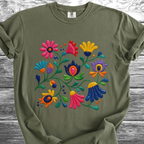 Ceramic Painted Flowers 3 TShirt