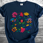 Ceramic Painted Flowers 3 TShirt