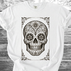Sugar Skull Woodwork TShirt