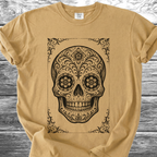 Sugar Skull Woodwork TShirt