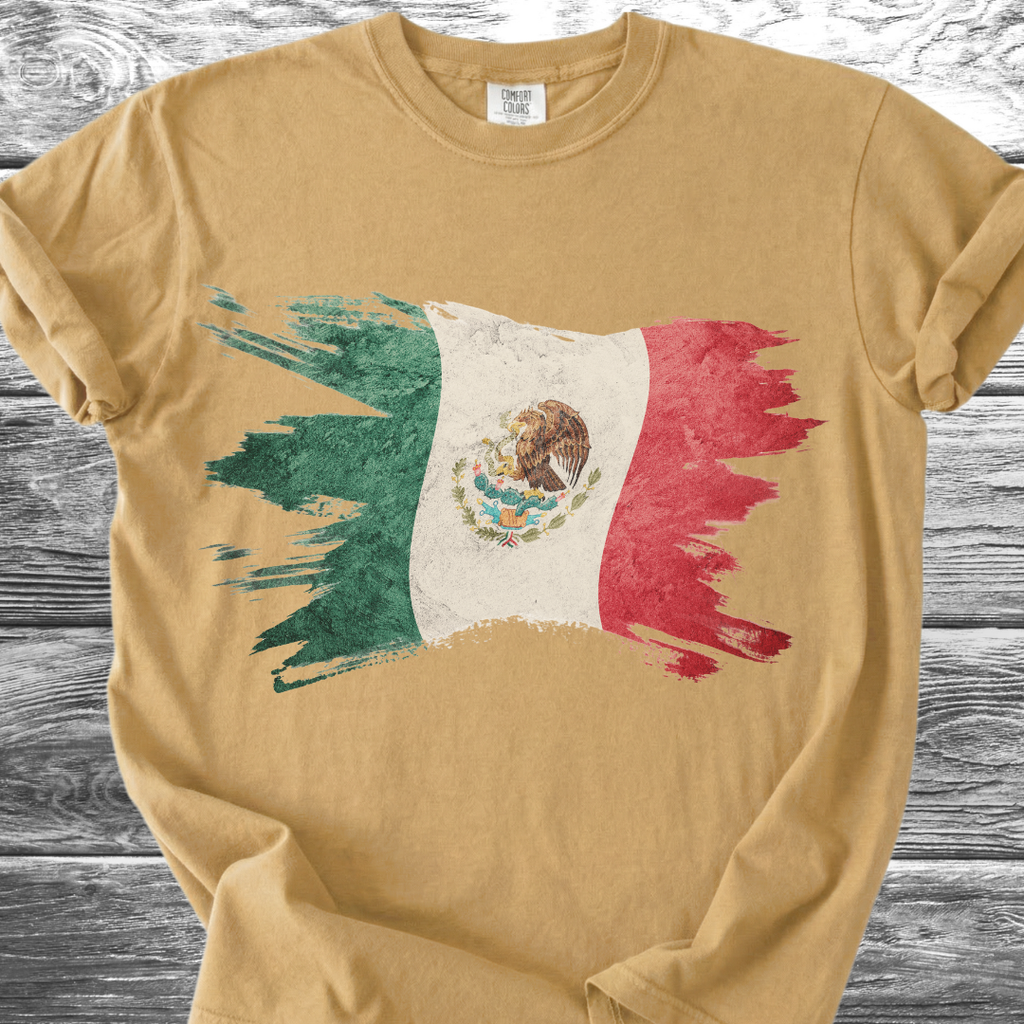 Mexican Flag Watercolor TShirt