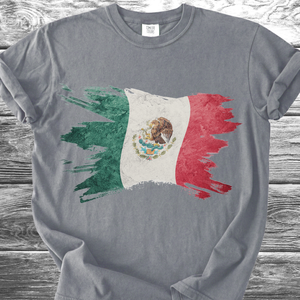 Mexican Flag Watercolor TShirt