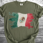 Mexican Flag Watercolor TShirt