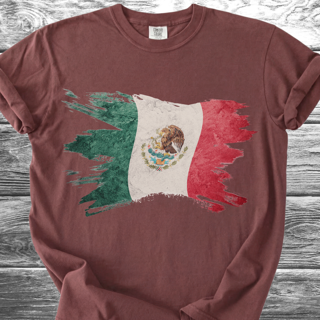 Mexican Flag Watercolor TShirt