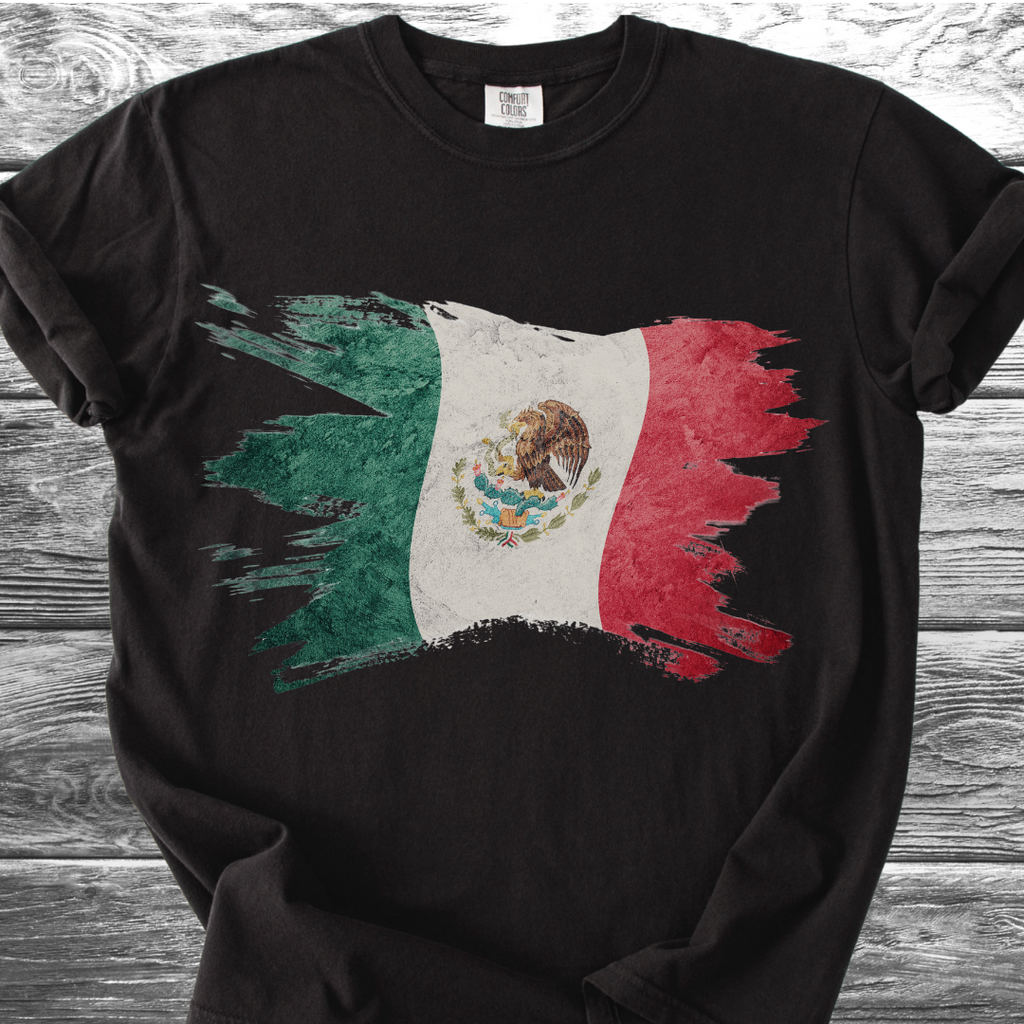 Mexican Flag Watercolor TShirt