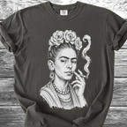 Artist & Her Cigar Fine Sketch TShirt
