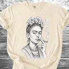 Artist & Her Cigar Fine Sketch TShirt