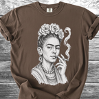 Artist & Her Cigar Fine Sketch TShirt