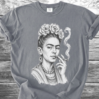 Artist & Her Cigar Fine Sketch TShirt