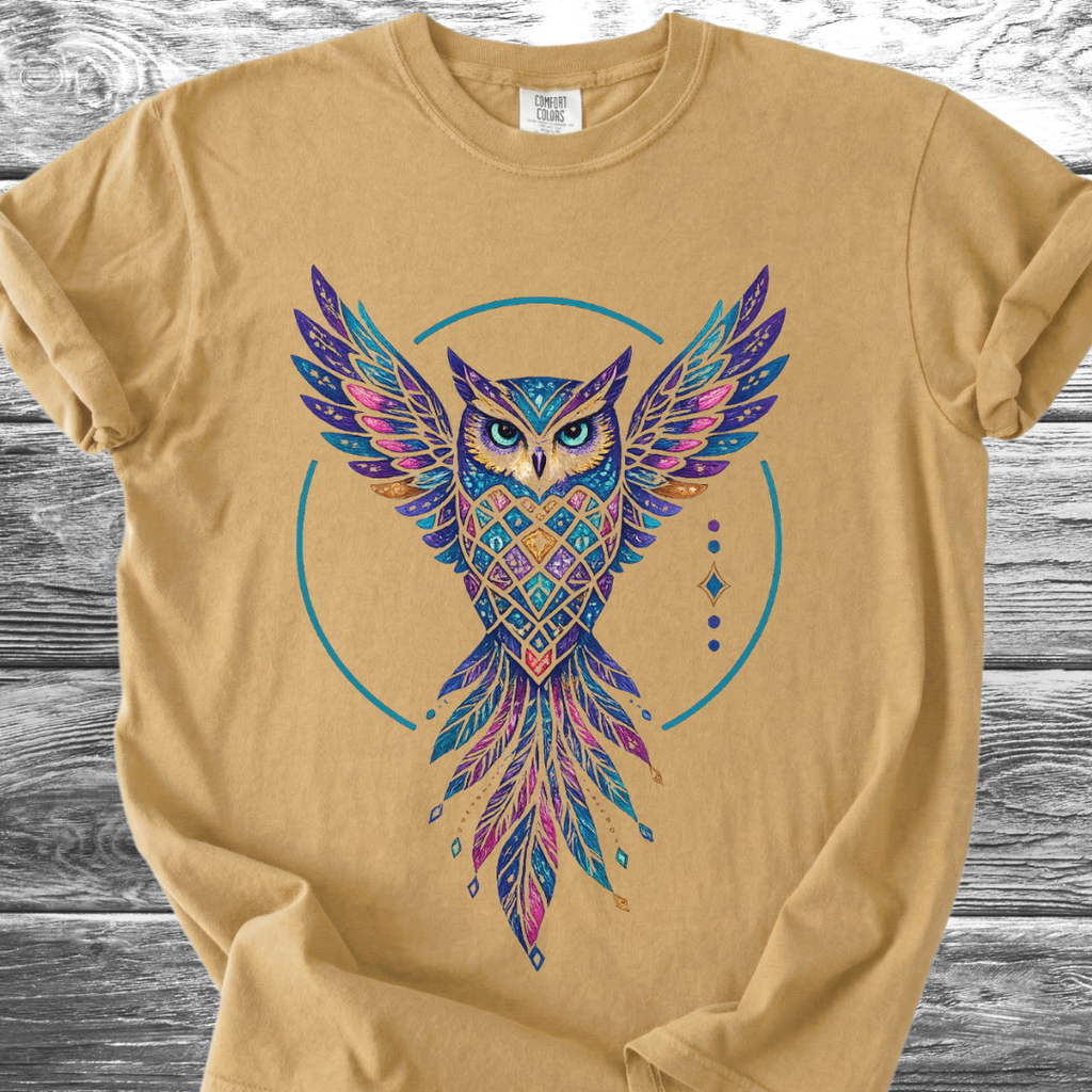 Owl Rainbow TShirt
