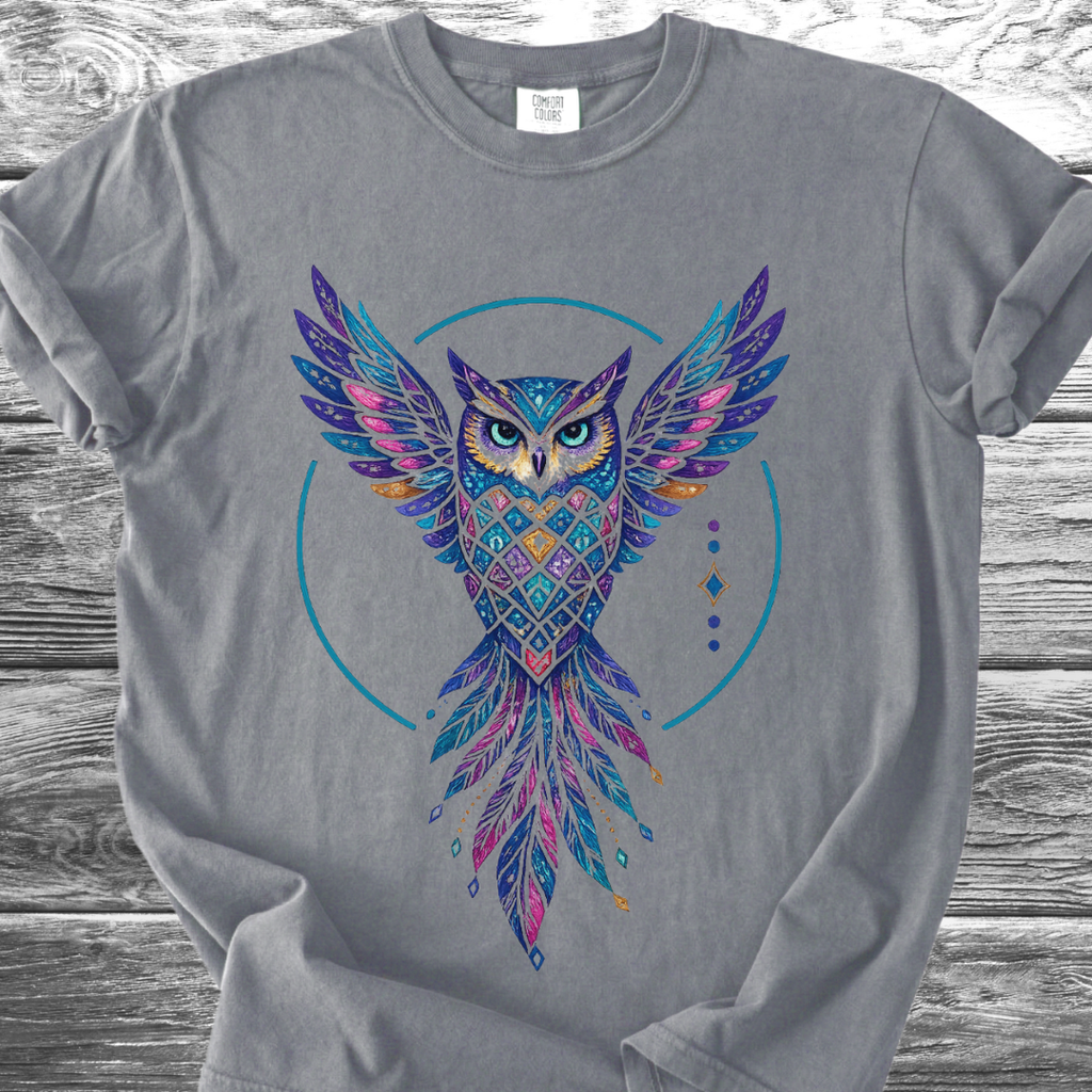 Owl Rainbow TShirt