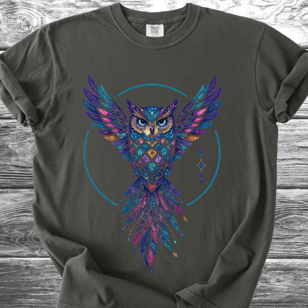 Owl Rainbow TShirt