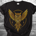 Owl Golden TShirt