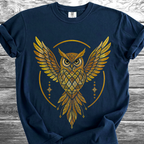 Owl Golden TShirt