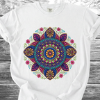 Alebrije Style Floral Mandala TShirt