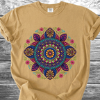 Alebrije Style Floral Mandala TShirt