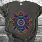 Alebrije Style Floral Mandala TShirt