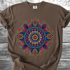 Alebrije Style Floral Mandala TShirt
