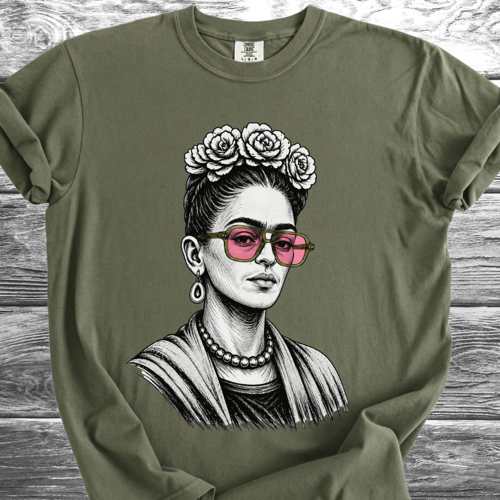 Artist & Her Pink Sunnies TShirt