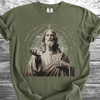 Radiant Jesus Marble TShirt