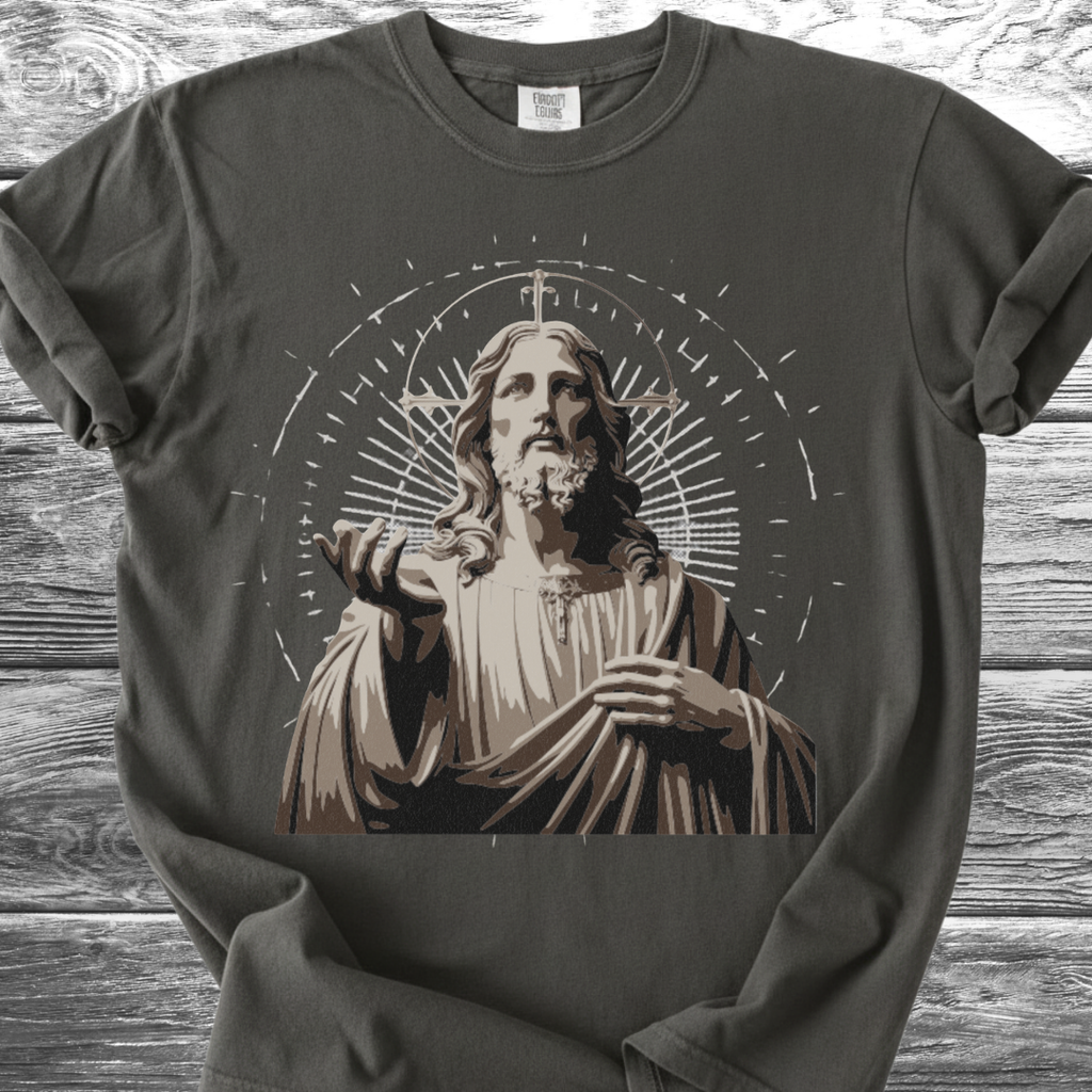 Radiant Jesus Marble TShirt