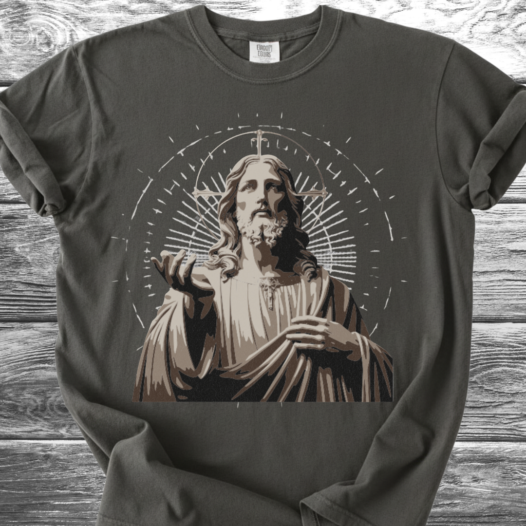 Radiant Jesus Marble TShirt