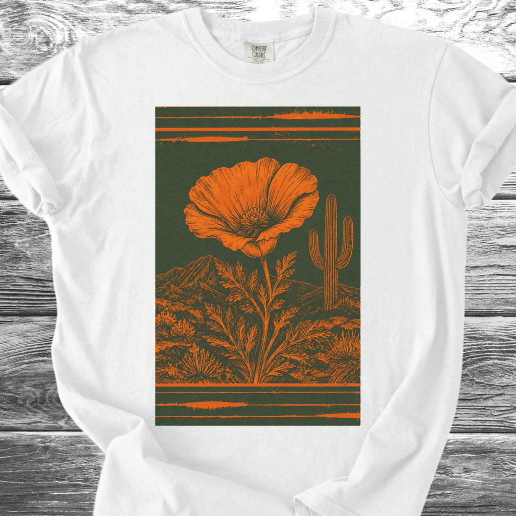 Poppy & Saguaro TShirt
