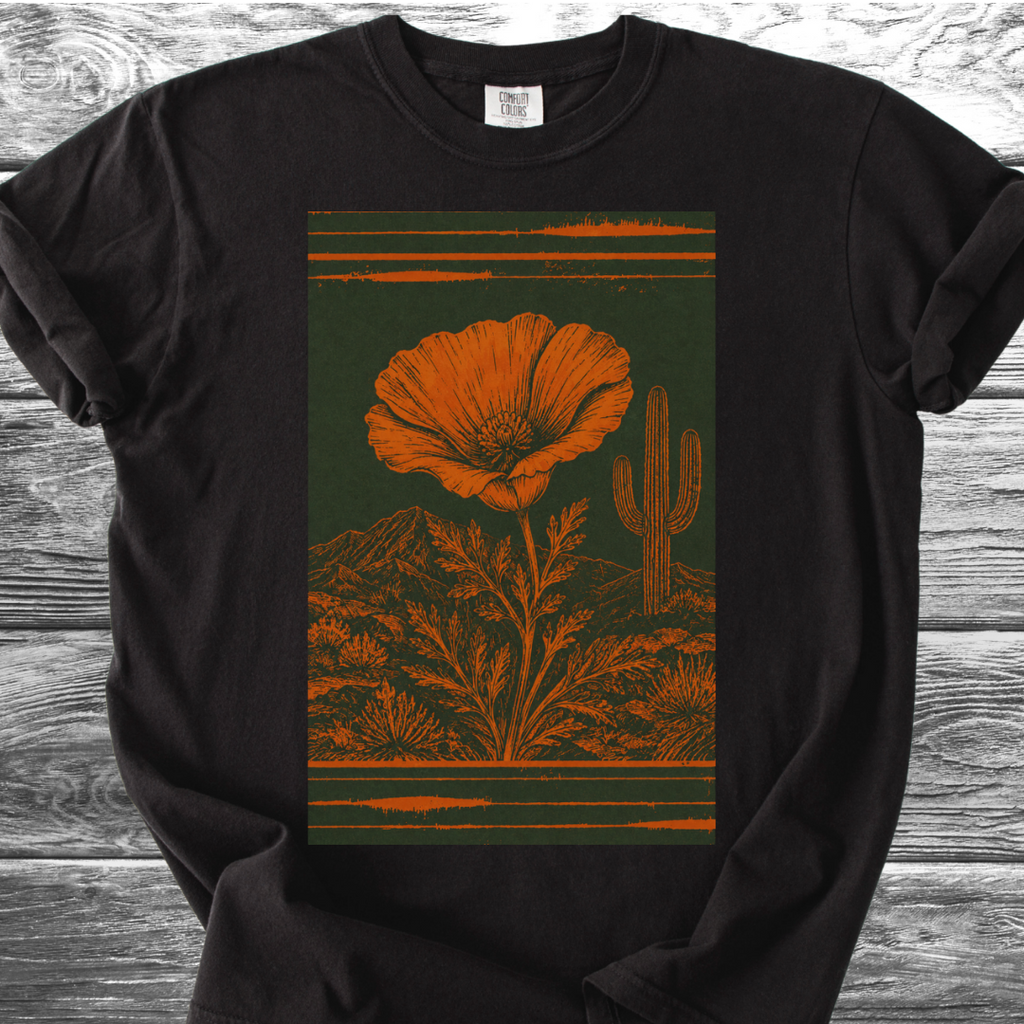 Poppy & Saguaro TShirt
