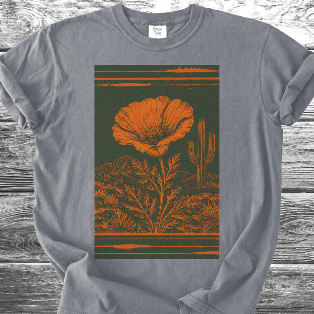 Poppy & Saguaro TShirt