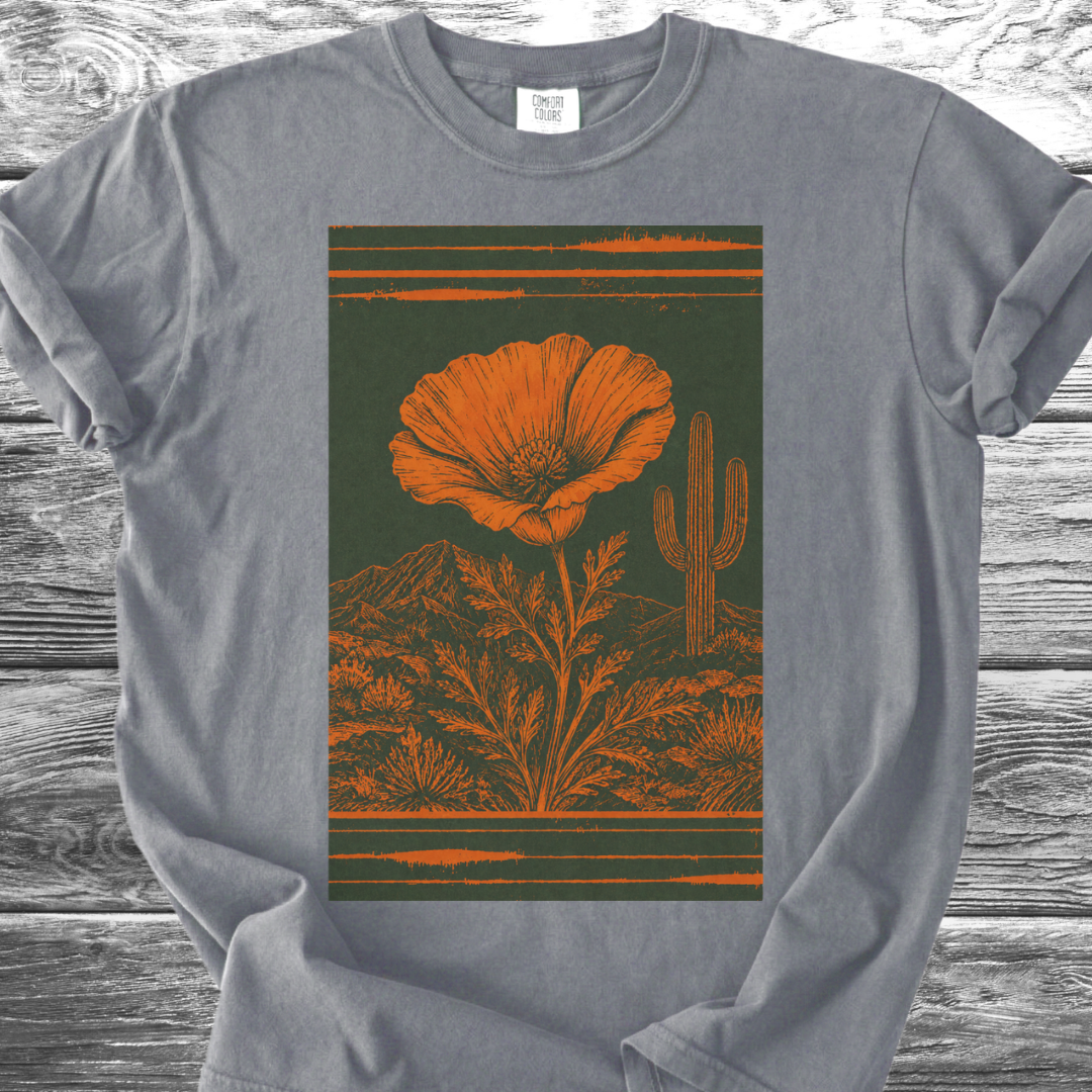 Poppy & Saguaro TShirt