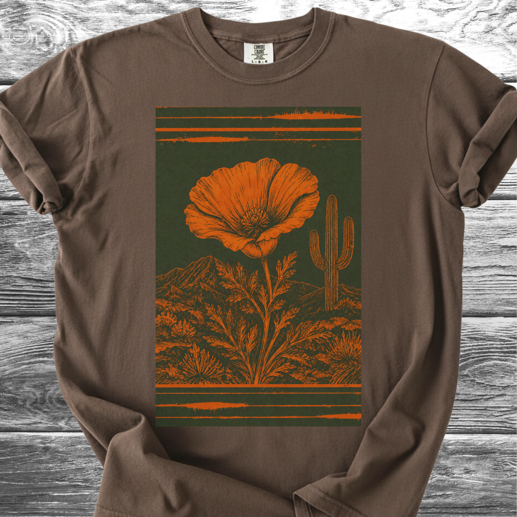 Poppy & Saguaro TShirt