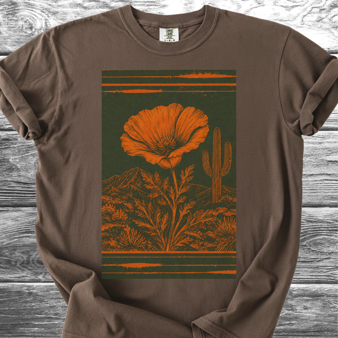 Poppy & Saguaro TShirt