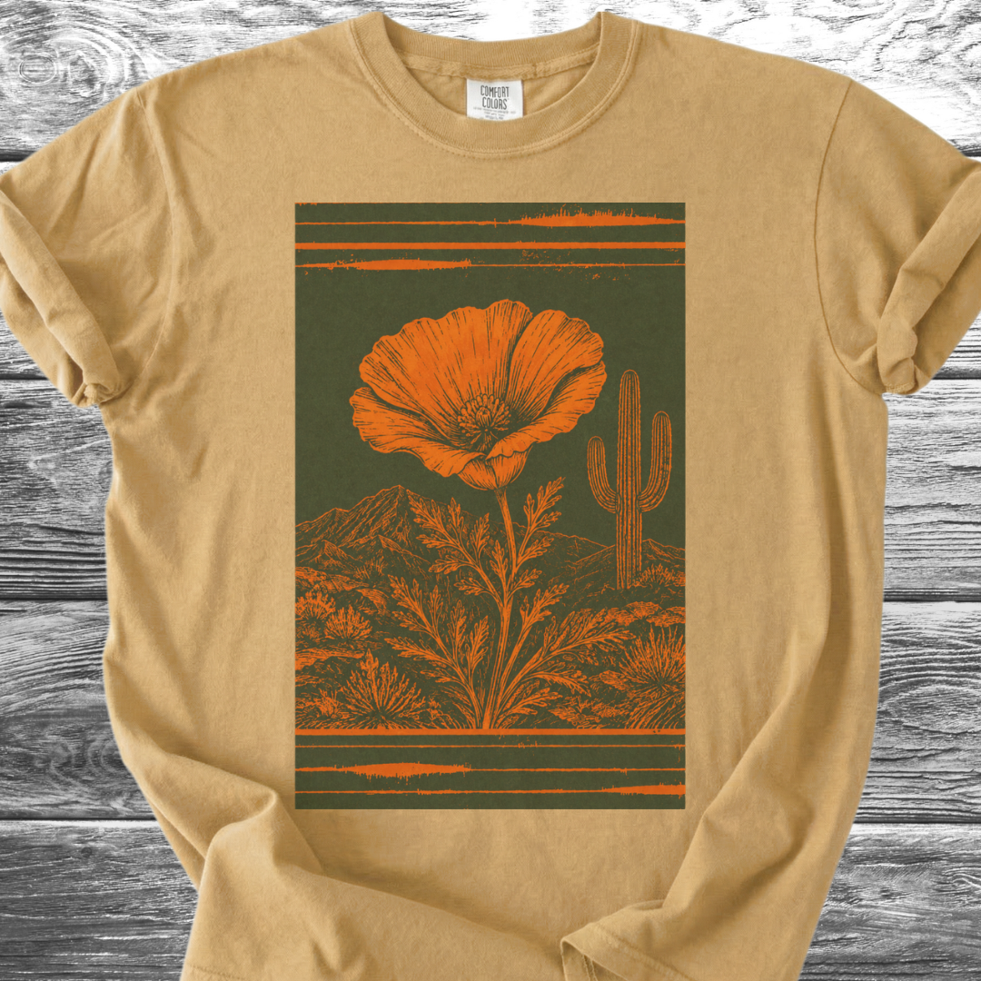 Poppy & Saguaro TShirt