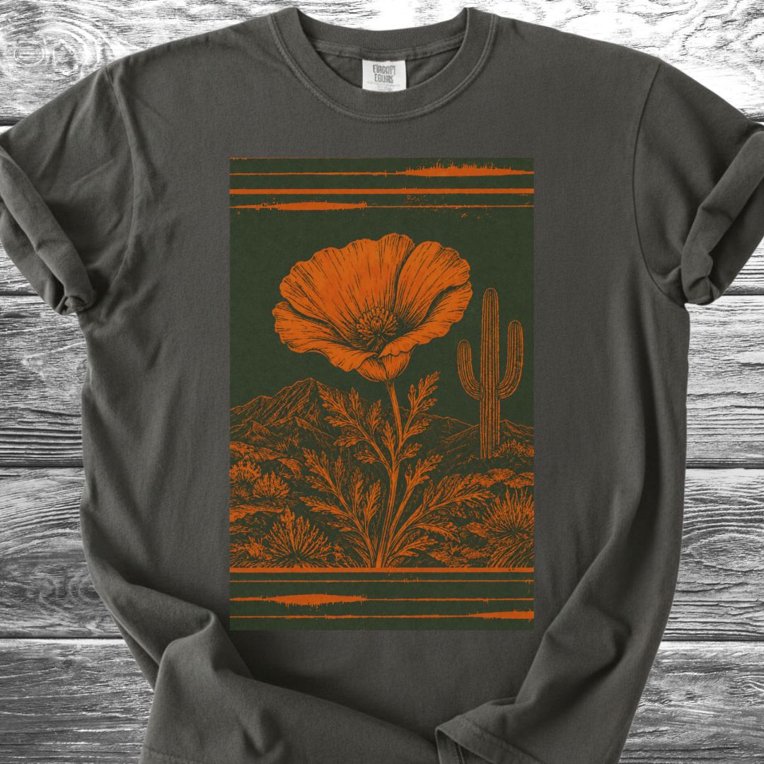 Poppy & Saguaro TShirt