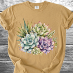 Water Color Melting Succulents TShirt